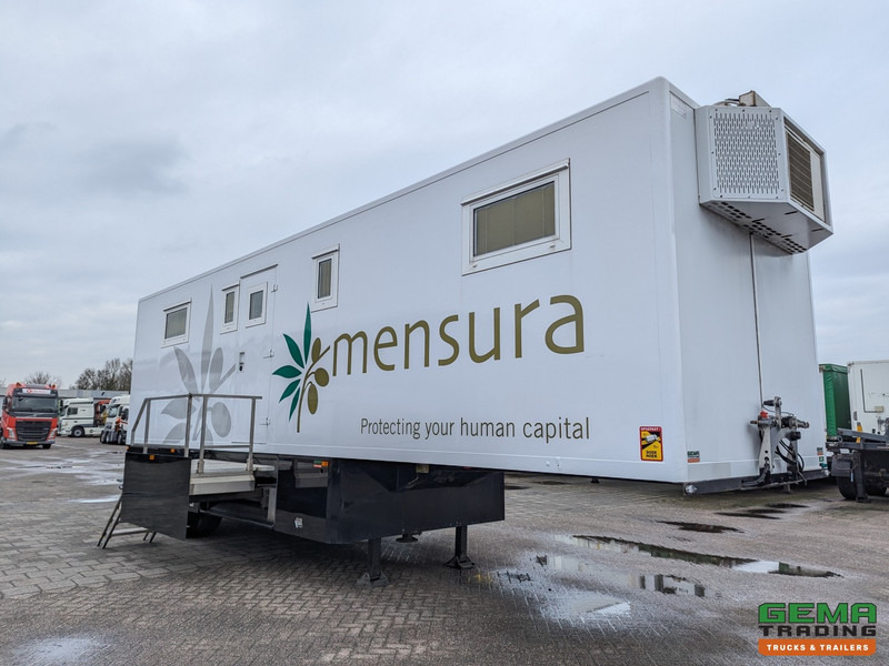 Latre OPF/1SA/19/00 1-Assige KantoorTrailer / MobileHome - Airco's - Toilet - Generator - Standkachel - Auflieger: das Bild 2 Latre OPF/1SA/19/00 1-Assige KantoorTrailer / MobileHome - Airco's - Toilet - Generator - Standkachel - Auflieger: das Bild 2