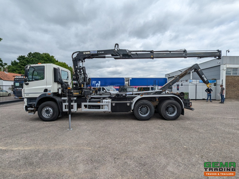 DAF CF85.410 6x4 Dagcab Euro5 EEV - Hiab Haakarm + Hiab 166E-2 DUO - Vangmuil - Abrollkipper, Autokran: das Bild 5 DAF CF85.410 6x4 Dagcab Euro5 EEV - Hiab Haakarm + Hiab 166E-2 DUO - Vangmuil - Abrollkipper, Autokran: das Bild 5