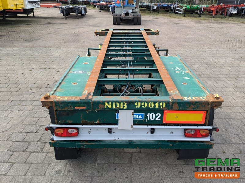Flandria COP2B 2-Assen ROR Drumbrakes - Steel Suspension - 3140KG - 20FT (O1872) - Container/ Wechselfahrgestell Auflieger: das Bild 5 Flandria COP2B 2-Assen ROR Drumbrakes - Steel Suspension - 3140KG - 20FT (O1872) - Container/ Wechselfahrgestell Auflieger: das Bild 5