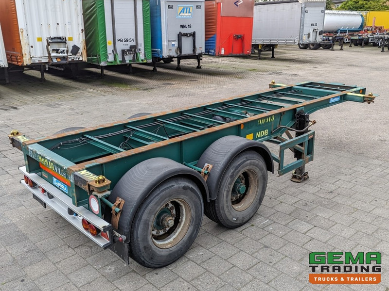Flandria OP CC 2A 20FT 2-Assen ROR DrumBrakes - Leaf Suspension - 3120KG - 3 identical units in stock! (O1868) - Container/ Wechselfahrgestell Auflieger: das Bild 1 Flandria OP CC 2A 20FT 2-Assen ROR DrumBrakes - Leaf Suspension - 3120KG - 3 identical units in stock! (O1868) - Container/ Wechselfahrgestell Auflieger: das Bild 1