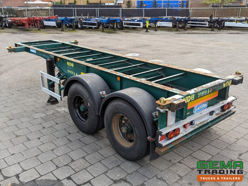 Flandria OP CC 2A 20FT 2-Assen ROR DrumBrakes - Leaf Suspension - 3120KG (O1789) - Container/ Wechselfahrgestell Auflieger: das Bild 3 Flandria OP CC 2A 20FT 2-Assen ROR DrumBrakes - Leaf Suspension - 3120KG (O1789) - Container/ Wechselfahrgestell Auflieger: das Bild 3