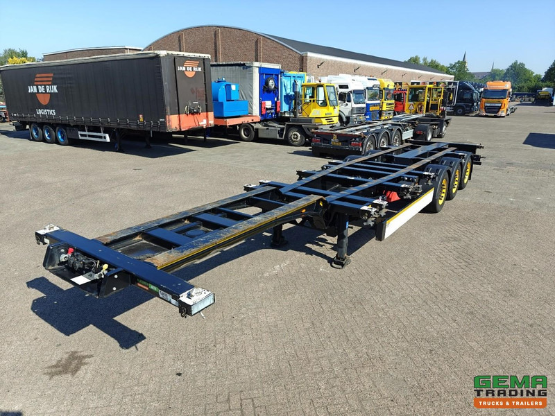 Kögel PORT 40 SIMPLEX 20 3-Assen SAF - Schijfremmen - 20/30/40FT Aansluiting - Achterschuiver - Container/ Wechselfahrgestell Auflieger: das Bild 2 Kögel PORT 40 SIMPLEX 20 3-Assen SAF - Schijfremmen - 20/30/40FT Aansluiting - Achterschuiver - Container/ Wechselfahrgestell Auflieger: das Bild 2