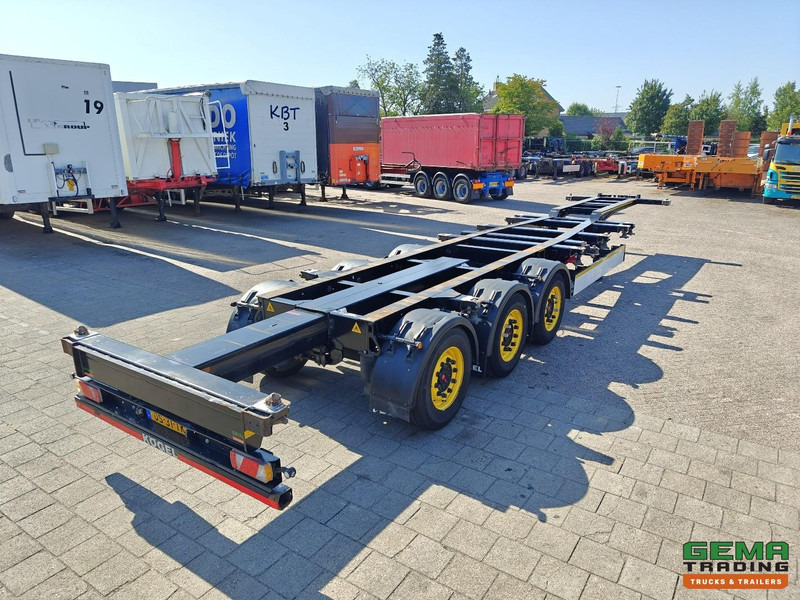Kögel PORT 40 SIMPLEX 20 3-Assen SAF - Schijfremmen - 20/30/40FT Aansluiting - Achterschuiver - Container/ Wechselfahrgestell Auflieger: das Bild 1 Kögel PORT 40 SIMPLEX 20 3-Assen SAF - Schijfremmen - 20/30/40FT Aansluiting - Achterschuiver - Container/ Wechselfahrgestell Auflieger: das Bild 1