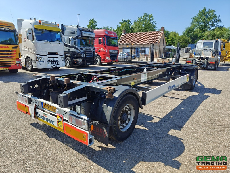 Krone AZ 2-Assen BPW - BDF Systeem - Schijfremmen - Luchtvering - 11/2025 APK - Container/ Wechselfahrgestell Anhänger: das Bild 1 Krone AZ 2-Assen BPW - BDF Systeem - Schijfremmen - Luchtvering - 11/2025 APK - Container/ Wechselfahrgestell Anhänger: das Bild 1