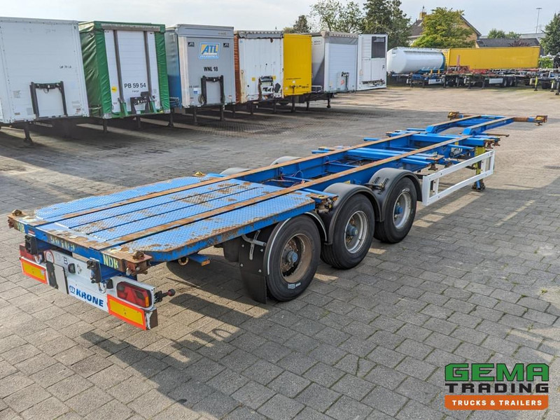 Krone SDC-27 3-Assen BPW Drumbrakes - 5340KG - All Connections (O1912) - Container/ Wechselfahrgestell Auflieger: das Bild 2 Krone SDC-27 3-Assen BPW Drumbrakes - 5340KG - All Connections (O1912) - Container/ Wechselfahrgestell Auflieger: das Bild 2