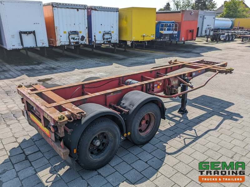 Krone SZC 20FT 2-Assen ROR - STEEL Suspension - DOUBLE tires - DrumBrakes (O1869) - Container/ Wechselfahrgestell Auflieger: das Bild 4 Krone SZC 20FT 2-Assen ROR - STEEL Suspension - DOUBLE tires - DrumBrakes (O1869) - Container/ Wechselfahrgestell Auflieger: das Bild 4