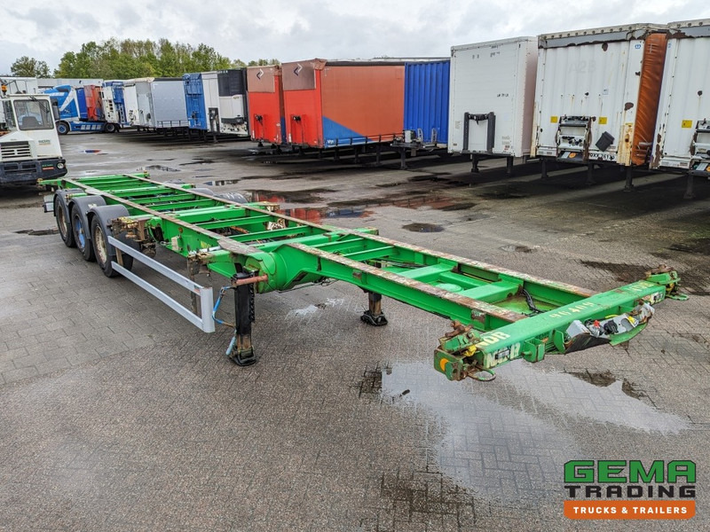 Lecitrailer 3E20-PC.HC 3-Assen BPW Lift-As - 4800kg - 1x 20FT 2x20FT 1x30FT 1x40FT (O1774) - Container/ Wechselfahrgestell Auflieger: das Bild 3 Lecitrailer 3E20-PC.HC 3-Assen BPW Lift-As - 4800kg - 1x 20FT 2x20FT 1x30FT 1x40FT (O1774) - Container/ Wechselfahrgestell Auflieger: das Bild 3