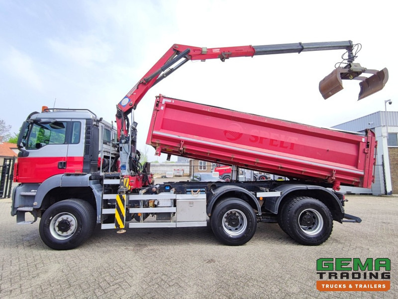 Kipper, Autokran MAN TGS 26.400 6x6 4 Daycab Euro4 - HMF1643Z2 - Hyva 2-Zijdige Kipper 5.4m. - REBUILT ENGINE - TOP! (V584): das Bild 9