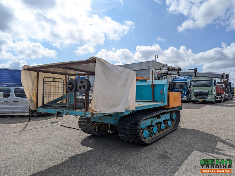 Morooka MST-1100 Rupsdumper / Werktuigdrager - Platte kiepbak + Hiab 026 T3 Kraan - Komatsu 6Cil - Muldenkipper/ Dumper: das Bild 3 Morooka MST-1100 Rupsdumper / Werktuigdrager - Platte kiepbak + Hiab 026 T3 Kraan - Komatsu 6Cil - Muldenkipper/ Dumper: das Bild 3