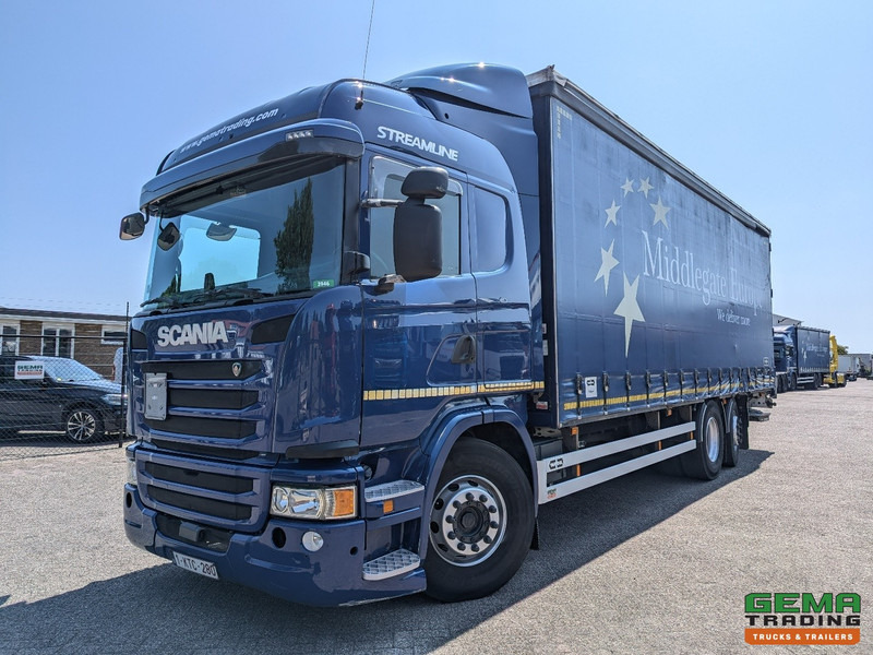 Scania G360 6x2/4 Streamline Euro6 - Retarder - Schuifzeilenbak 8.2M + Laadklep 1500kg - Smart Tacho V2 - Plane LKW: das Bild 1 Scania G360 6x2/4 Streamline Euro6 - Retarder - Schuifzeilenbak 8.2M + Laadklep 1500kg - Smart Tacho V2 - Plane LKW: das Bild 1