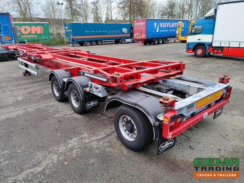 Van Hool A3C002 StuurasAs - 2x 20FT Frames - All Connections (O826) - Container/ Wechselfahrgestell Auflieger: das Bild 2 Van Hool A3C002 StuurasAs - 2x 20FT Frames - All Connections (O826) - Container/ Wechselfahrgestell Auflieger: das Bild 2