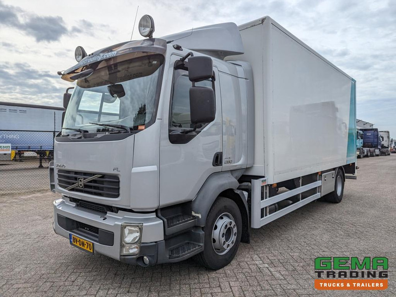 Volvo FL280 4x2 SleepCab 16T Euro5 6CIL - 5.60m GeslotenBak + Laadklep 2500KG - Standkachel - Zijdeur - Servicewagen (V758) - Koffer LKW: das Bild 1 Volvo FL280 4x2 SleepCab 16T Euro5 6CIL - 5.60m GeslotenBak + Laadklep 2500KG - Standkachel - Zijdeur - Servicewagen (V758) - Koffer LKW: das Bild 1