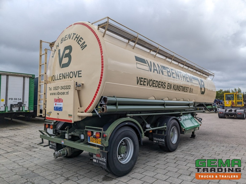 WELGRO 90WSL33-24 2-Assen SAF Silo MengVoeder / Futter 24m³ - Trommelremmen - StuurAs (O1961) - Tankauflieger: das Bild 2 WELGRO 90WSL33-24 2-Assen SAF Silo MengVoeder / Futter 24m³ - Trommelremmen - StuurAs (O1961) - Tankauflieger: das Bild 2