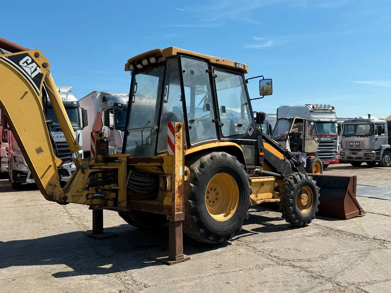 CAT Caterpillar 438C 4X4 Backhoe Loader - Baggerlader: das Bild 5 CAT Caterpillar 438C 4X4 Backhoe Loader - Baggerlader: das Bild 5