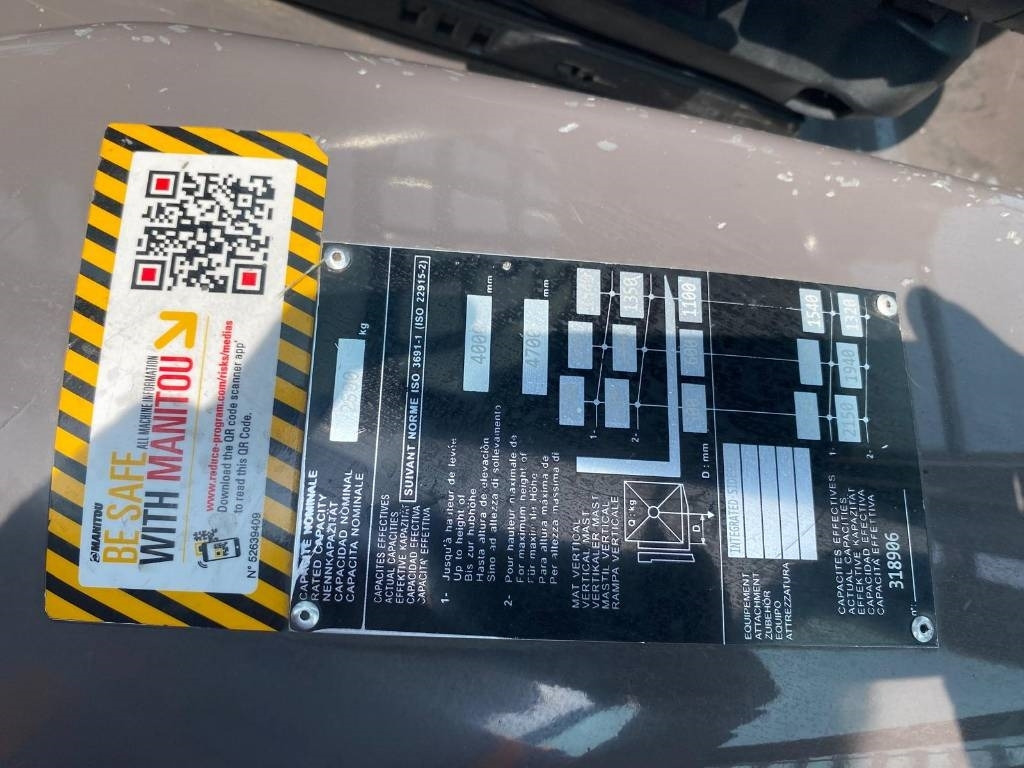 Dieselstapler Manitou Mi25D: das Bild 24 Dieselstapler Manitou Mi25D: das Bild 24