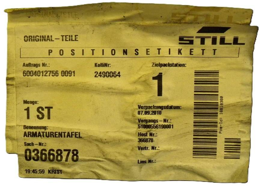 Fittings panel R50-15 - Karosserie und Außen für Flurförderzeug: das Bild 2 Fittings panel R50-15 - Karosserie und Außen für Flurförderzeug: das Bild 2