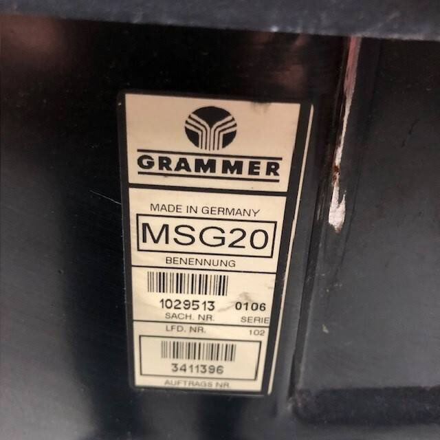 Sitz für Flurförderzeug Grammer seat: das Bild 7