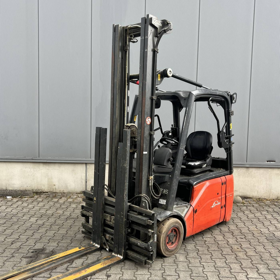 Linde E16 (386) - Elektrostapler: das Bild 1 Linde E16 (386) - Elektrostapler: das Bild 1