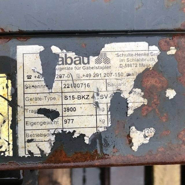 Stabau Bale Clamp - Klammergeräte: das Bild 4 Stabau Bale Clamp - Klammergeräte: das Bild 4