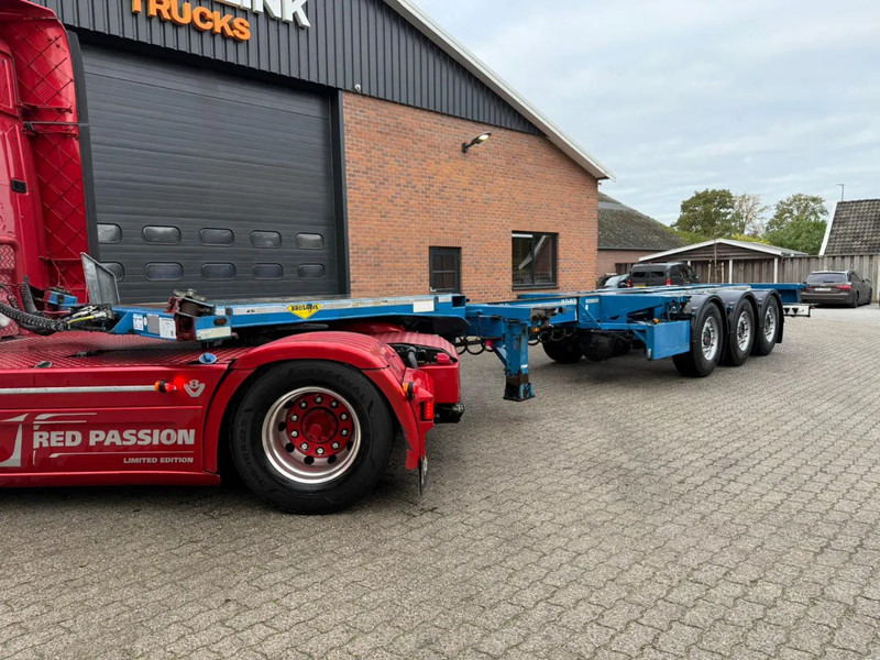 Broshuis 3UCC-39/45 2x20/30/40/45 FT Multi Liftas SAF Schijfremmen - Container/ Wechselfahrgestell Auflieger: das Bild 2 Broshuis 3UCC-39/45 2x20/30/40/45 FT Multi Liftas SAF Schijfremmen - Container/ Wechselfahrgestell Auflieger: das Bild 2