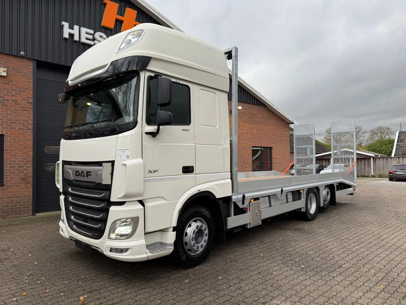 DAF XF 480 6X2 SSC FAR Oprijwagen Machinery transport Laadbak nieuw EURO 6 - Autotransporter LKW: das Bild 1 DAF XF 480 6X2 SSC FAR Oprijwagen Machinery transport Laadbak nieuw EURO 6 - Autotransporter LKW: das Bild 1