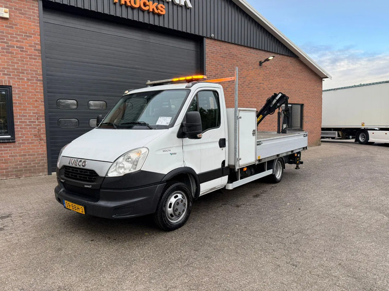 Iveco 50c14 Erdgas/CNG Hiab kran/crane Pritsche - Pritsche Transporter: das Bild 1 Iveco 50c14 Erdgas/CNG Hiab kran/crane Pritsche - Pritsche Transporter: das Bild 1