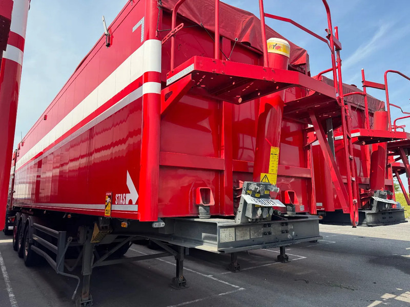 Stas S300CX 58m3 Alcoa SAF Klep Deuren combi top condition 6340kg - Kipper Auflieger: das Bild 2 Stas S300CX 58m3 Alcoa SAF Klep Deuren combi top condition 6340kg - Kipper Auflieger: das Bild 2