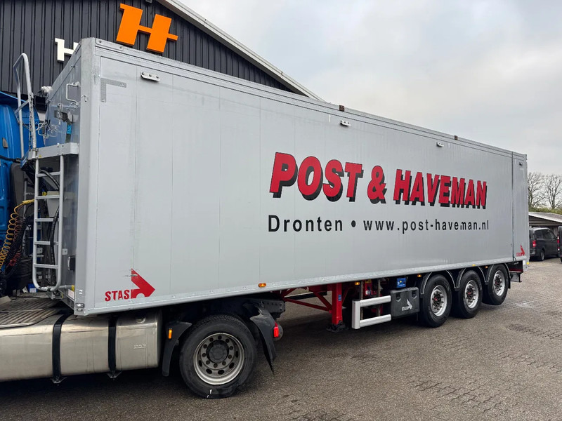 Stas S300ZX 10.5M 70m3 Agrar Liftachse SAF, Top condition - Schubboden Auflieger: das Bild 1 Stas S300ZX 10.5M 70m3 Agrar Liftachse SAF, Top condition - Schubboden Auflieger: das Bild 1