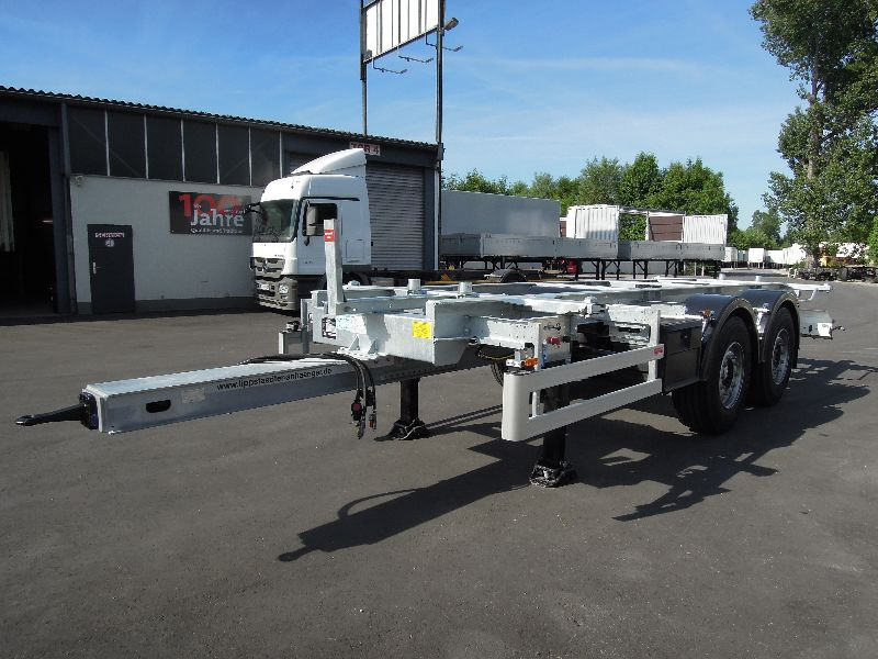 Container/ Wechselfahrgestell Anhänger H&W BDF-System, Standard mit Liftachse, Neufahrzueg ohne Zulassung.: das Bild 6