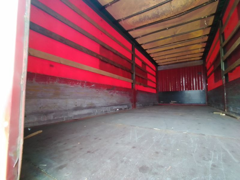 Planenaufbau Krone Wechselpritsche mit Bordwänden und Plane, BDF-System, 7.450 mm lang.: das Bild 6 Planenaufbau Krone Wechselpritsche mit Bordwänden und Plane, BDF-System, 7.450 mm lang.: das Bild 6