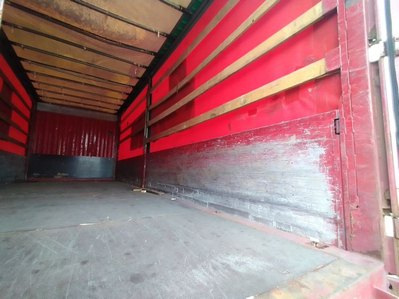 Planenaufbau Krone Wechselpritsche mit Bordwänden und Plane, BDF-System, 7.450 mm lang.: das Bild 7 Planenaufbau Krone Wechselpritsche mit Bordwänden und Plane, BDF-System, 7.450 mm lang.: das Bild 7