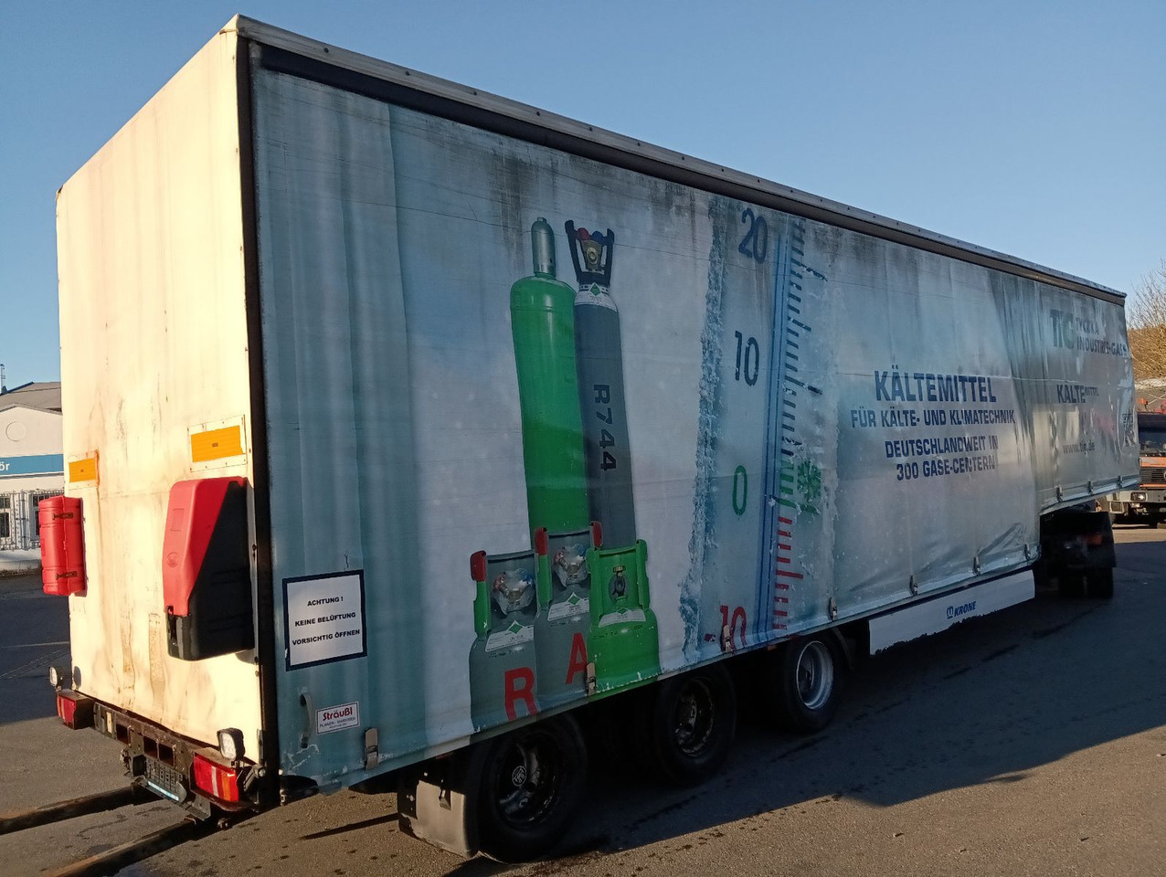 Krone SDP 27 12,2m JUMBO BPW 235/75R17,5 Reifen 90% - Tieflader Auflieger: das Bild 5 Krone SDP 27 12,2m JUMBO BPW 235/75R17,5 Reifen 90% - Tieflader Auflieger: das Bild 5