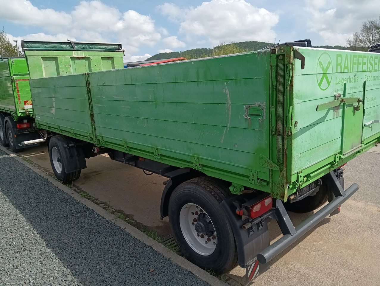 Meusburger 2-A 3-Seitenkipper 16m3 Getreide Alufelgen 4,6t - Kipper Anhänger: das Bild 5 Meusburger 2-A 3-Seitenkipper 16m3 Getreide Alufelgen 4,6t - Kipper Anhänger: das Bild 5