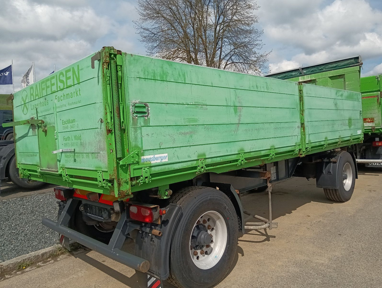 Meusburger 2-A 3-Seitenkipper 16m3 Getreide Alufelgen 4,6t - Kipper Anhänger: das Bild 4 Meusburger 2-A 3-Seitenkipper 16m3 Getreide Alufelgen 4,6t - Kipper Anhänger: das Bild 4