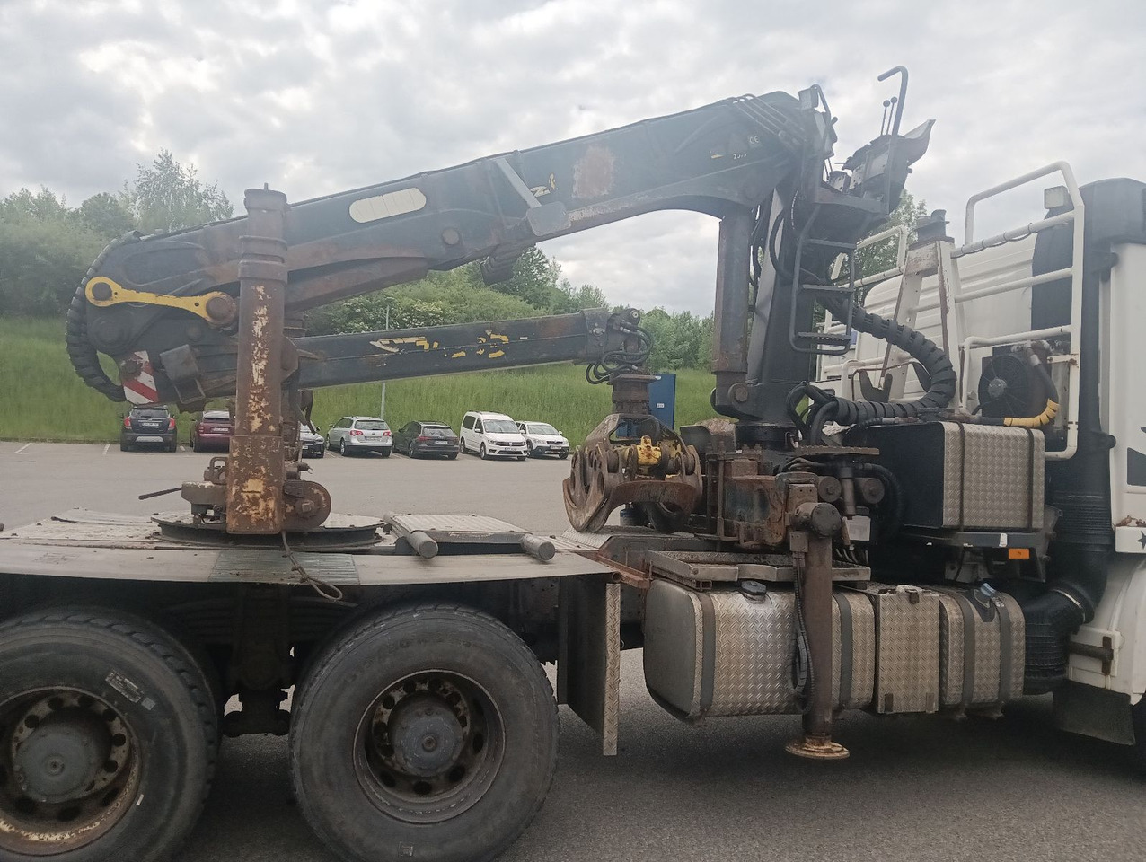 Palfinger EPSILON E250L82 Langholzkran+GLOGGER Aufbau+Anhä - Holztransporter, Autokran: das Bild 4 Palfinger EPSILON E250L82 Langholzkran+GLOGGER Aufbau+Anhä - Holztransporter, Autokran: das Bild 4