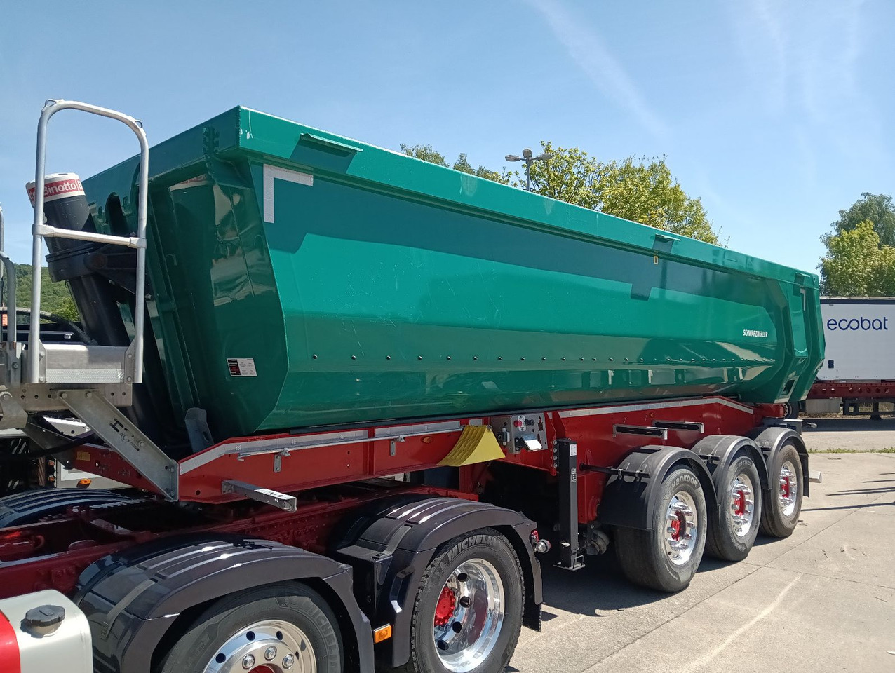 Kipper Auflieger Schwarzmüller 3-A ALU-MULDE mHARDOX ALCOA 25m3 SAF 5420kgPlane: das Bild 13