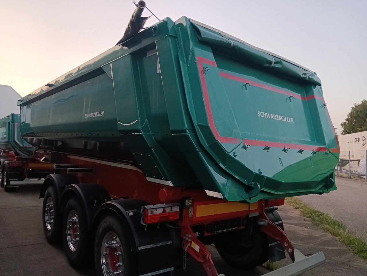 Kipper Auflieger Schwarzmüller 3-A ALU-MULDE mHARDOX ALCOA 25m3 SAF 5420kgPlane: das Bild 28