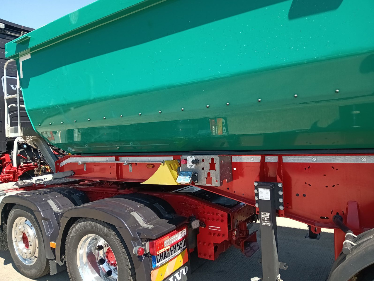 Kipper Auflieger Schwarzmüller 3-A ALU-MULDE mHARDOX ALCOA 25m3 SAF 5420kgPlane: das Bild 6