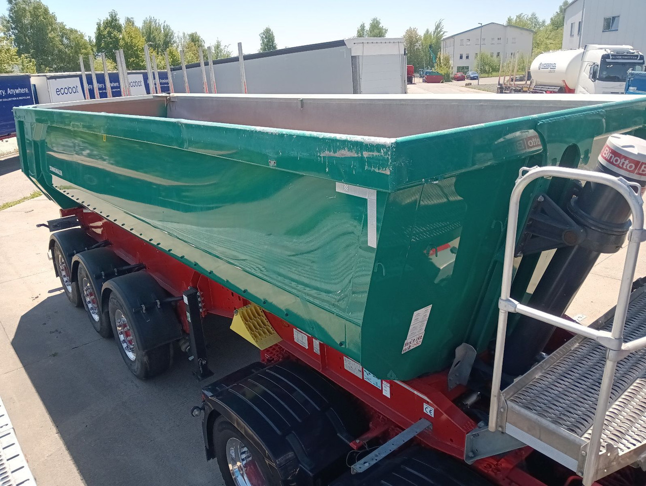 Kipper Auflieger Schwarzmüller 3-A ALU-MULDE mHARDOX ALCOA 25m3 SAF 5420kgPlane: das Bild 12