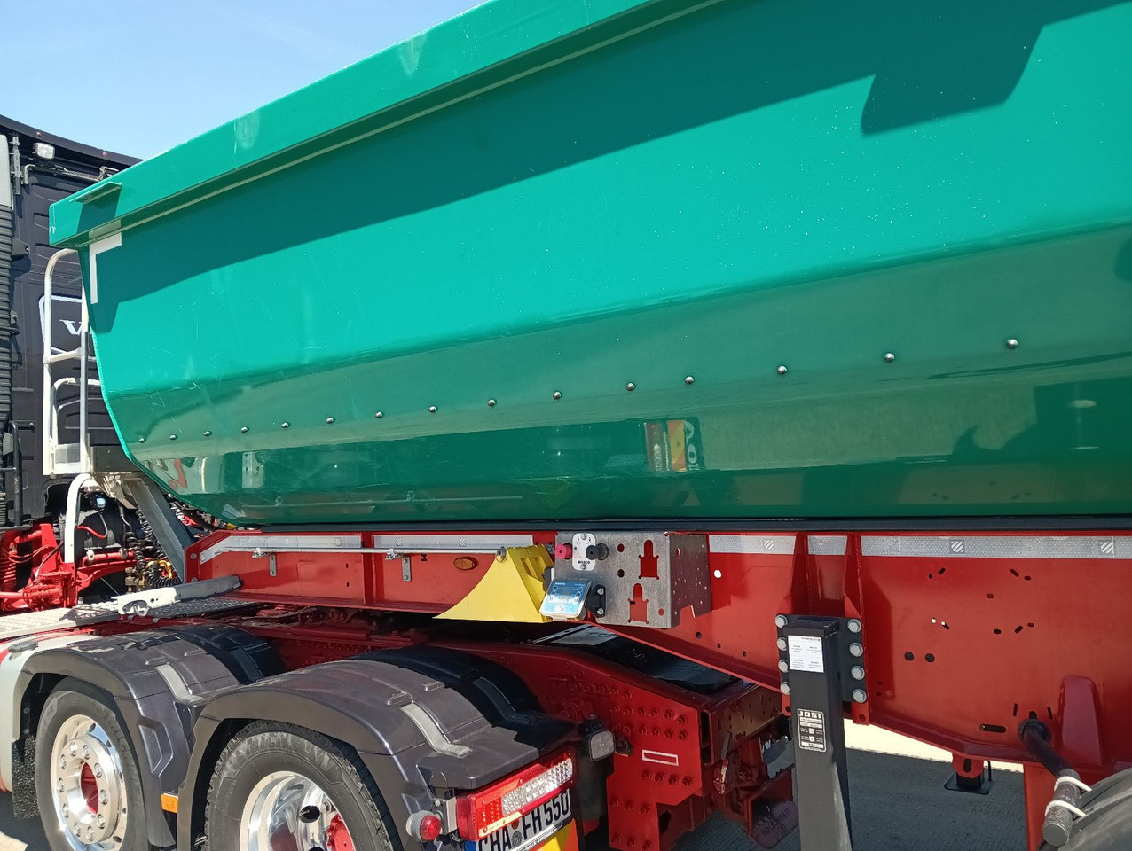 Kipper Auflieger Schwarzmüller 3-A ALU-MULDE mHARDOX ALCOA 25m3 SAF 5420kgPlane: das Bild 7
