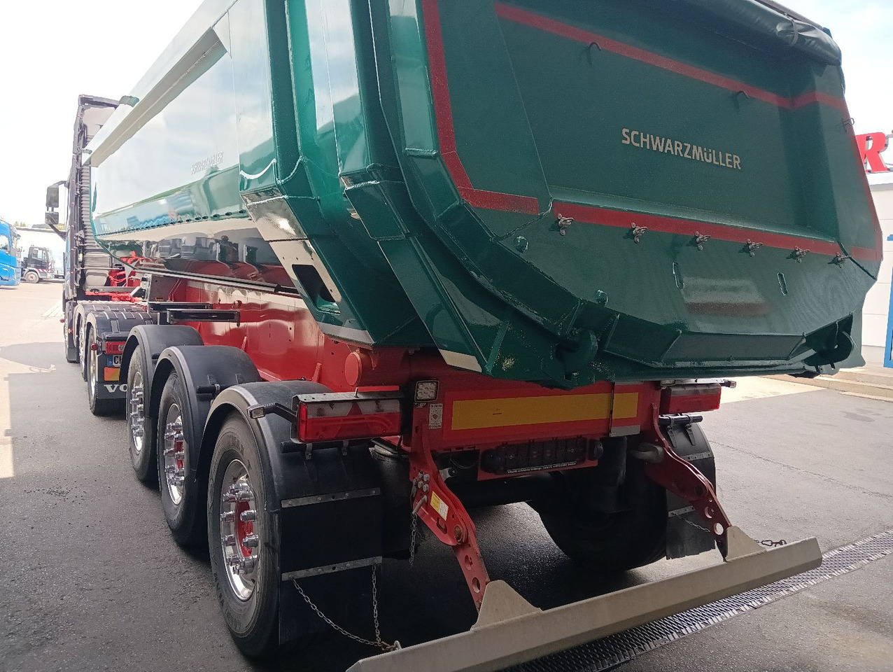 Kipper Auflieger Schwarzmüller 3-A ALU-MULDE mHARDOX ALCOA 25m3 SAF 5420kgPlane: das Bild 21