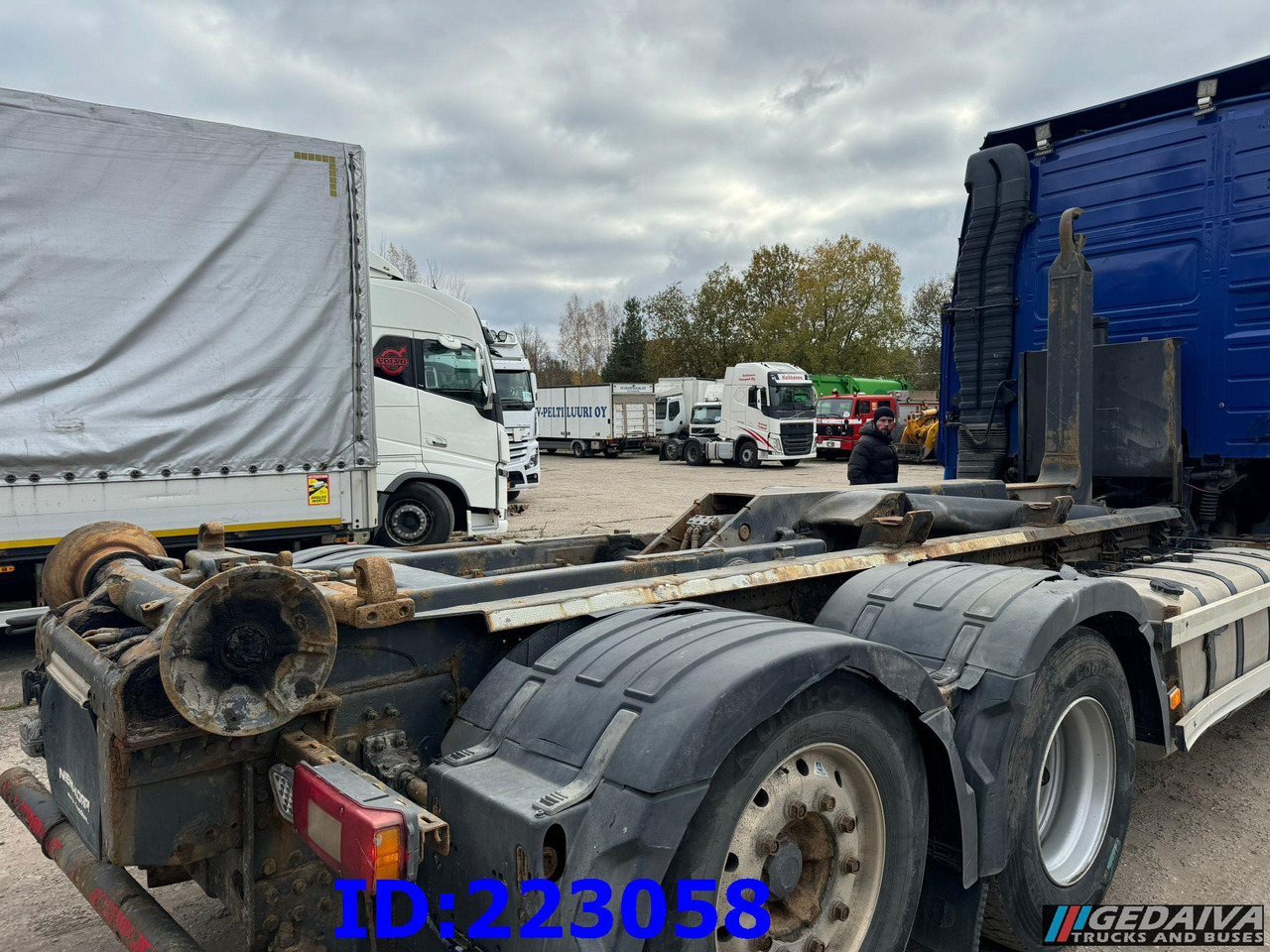HIAB Multilift XR21S53 - Hakenlift/ Absetzkipper System: das Bild 5 HIAB Multilift XR21S53 - Hakenlift/ Absetzkipper System: das Bild 5