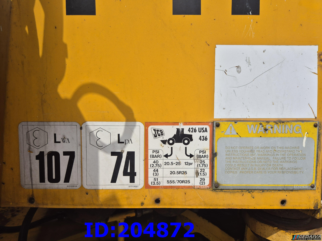 Radlader JCB 436HT 4x4 / 300: das Bild 10 Radlader JCB 436HT 4x4 / 300: das Bild 10