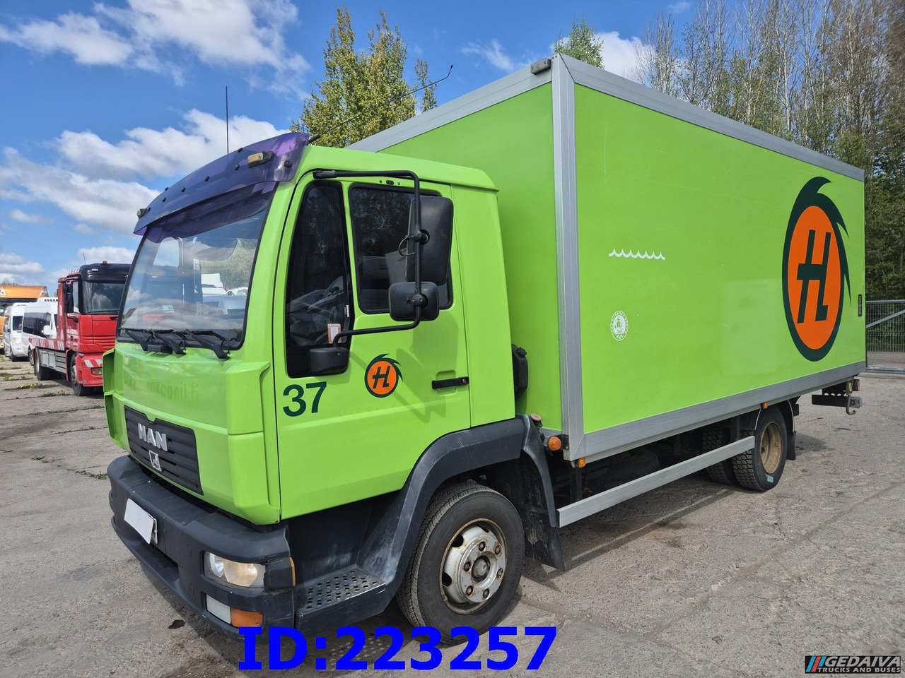 MAN LE 8.150 Manual 139tkm ONLY - Koffer LKW: das Bild 1 MAN LE 8.150 Manual 139tkm ONLY - Koffer LKW: das Bild 1