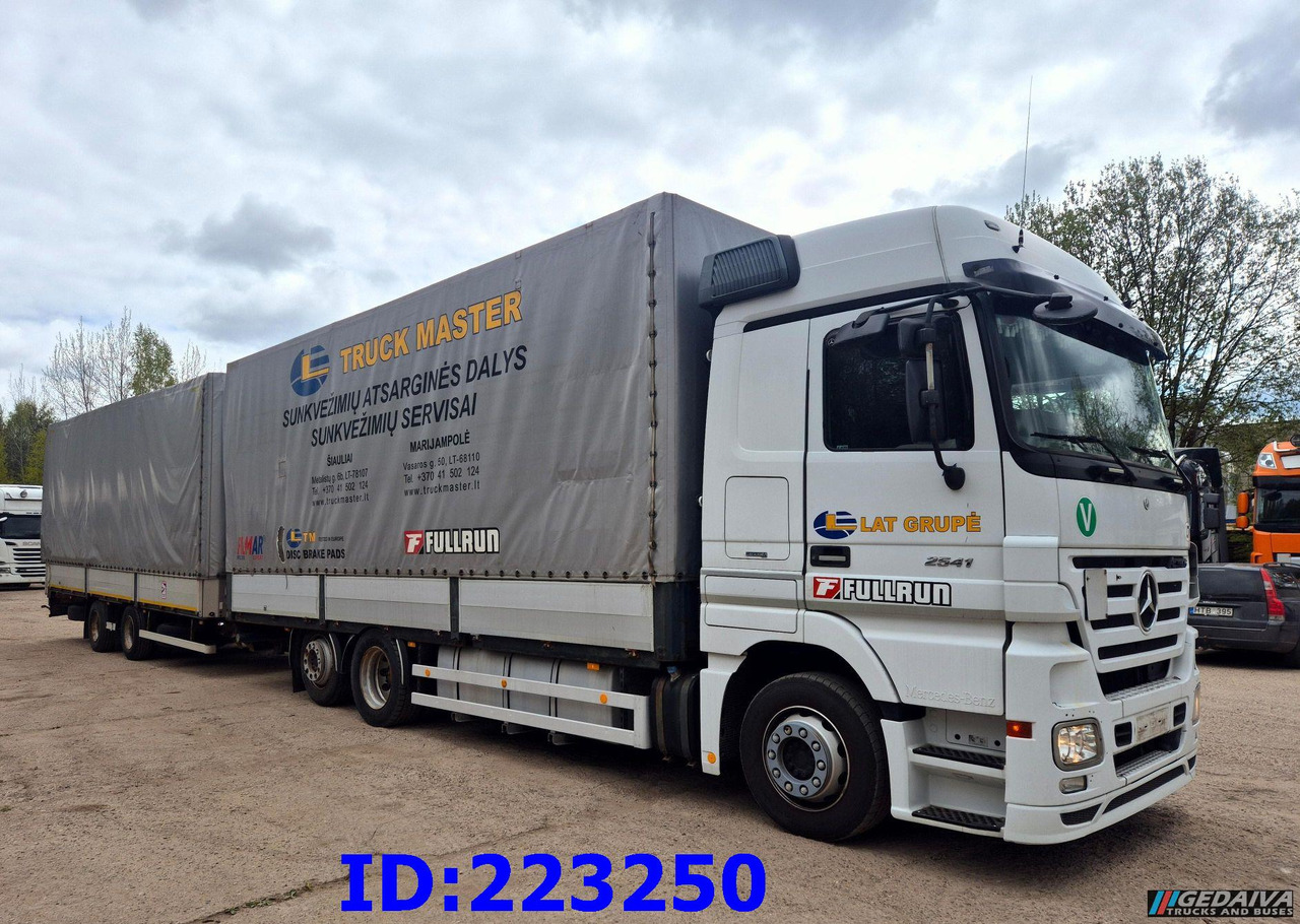MERCEDES-BENZ Actros 2541 6x2 Retarder + Wielton trailer - Plane LKW: das Bild 4 MERCEDES-BENZ Actros 2541 6x2 Retarder + Wielton trailer - Plane LKW: das Bild 4