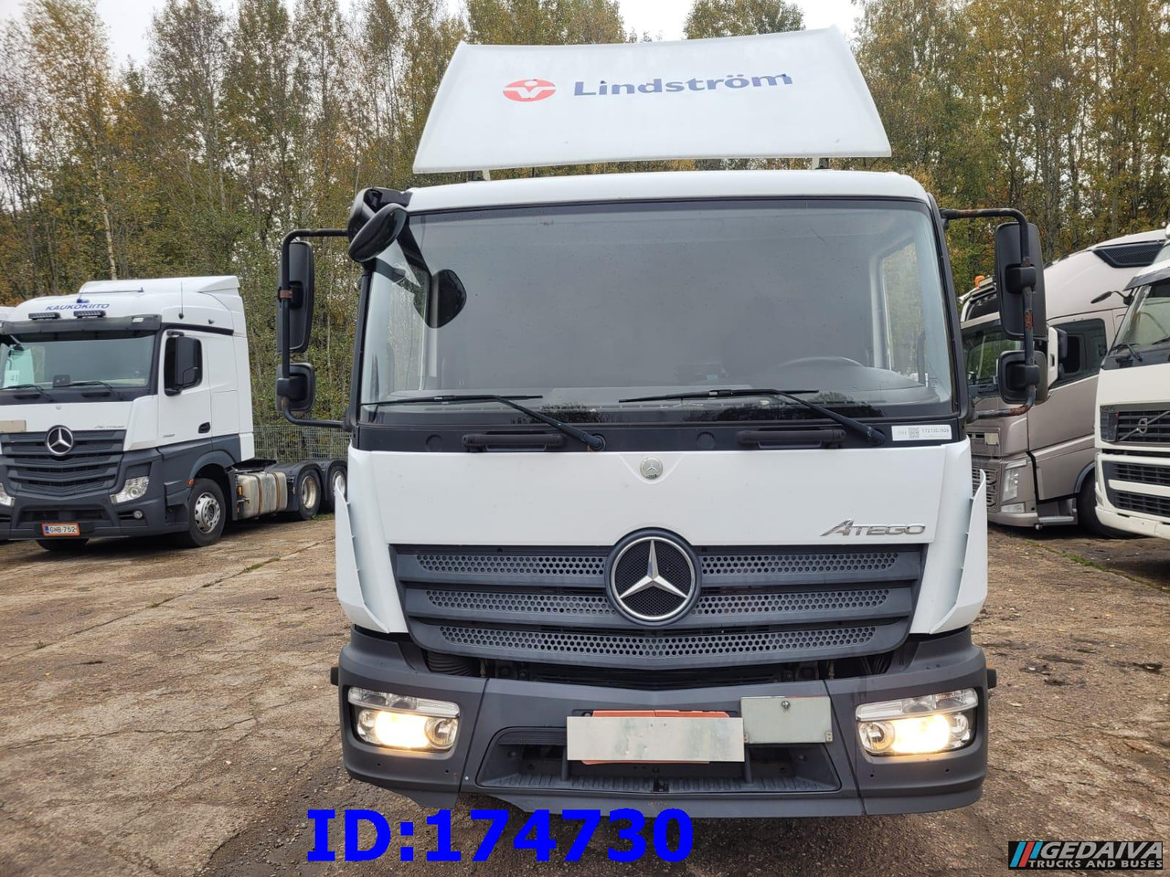MERCEDES-BENZ Atego 1218 - Euro6 - Manual - Full Steel - Fahrgestell LKW: das Bild 2 MERCEDES-BENZ Atego 1218 - Euro6 - Manual - Full Steel - Fahrgestell LKW: das Bild 2