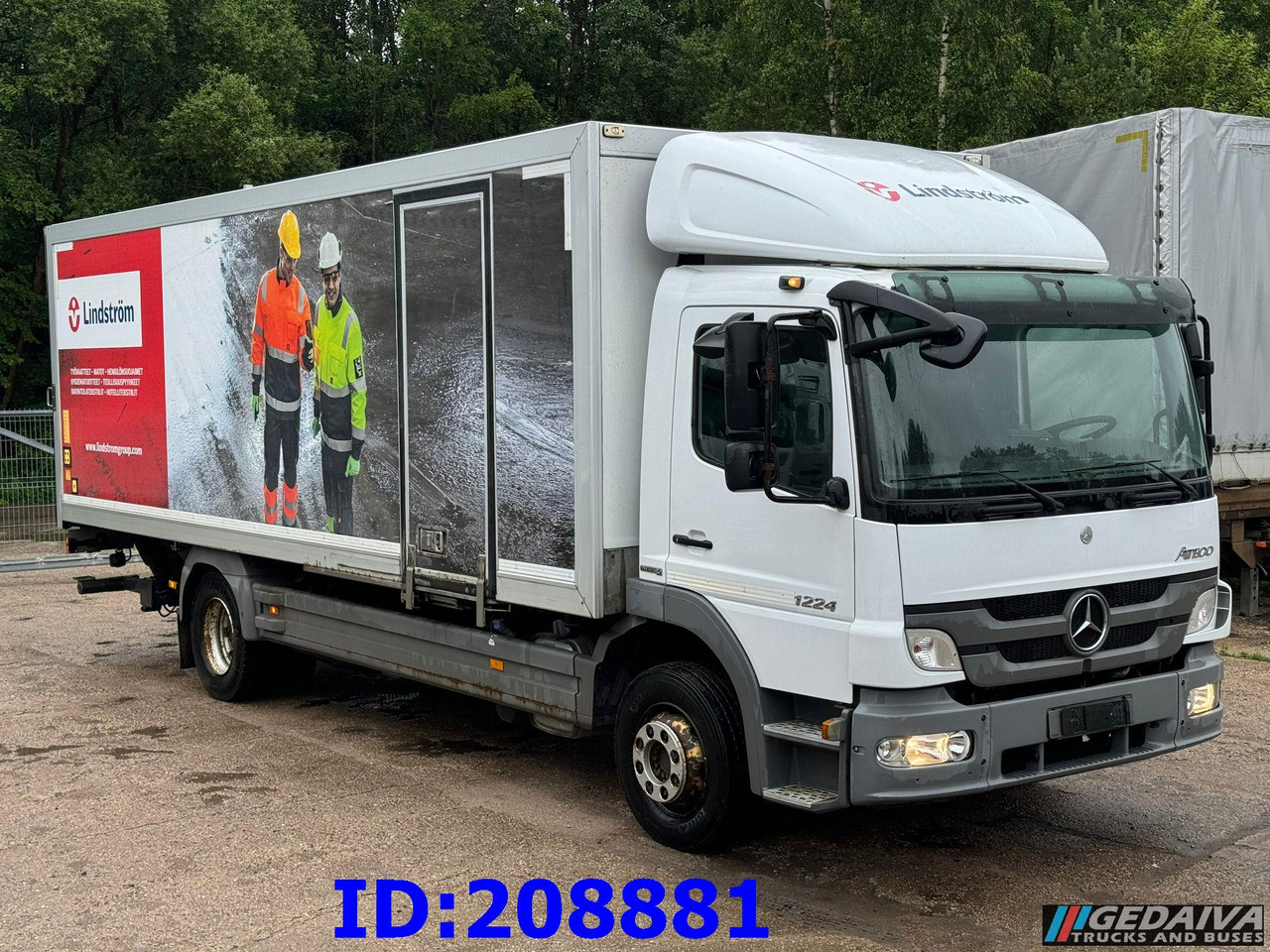 MERCEDES-BENZ Atego 1224 - Koffer LKW: das Bild 4 MERCEDES-BENZ Atego 1224 - Koffer LKW: das Bild 4