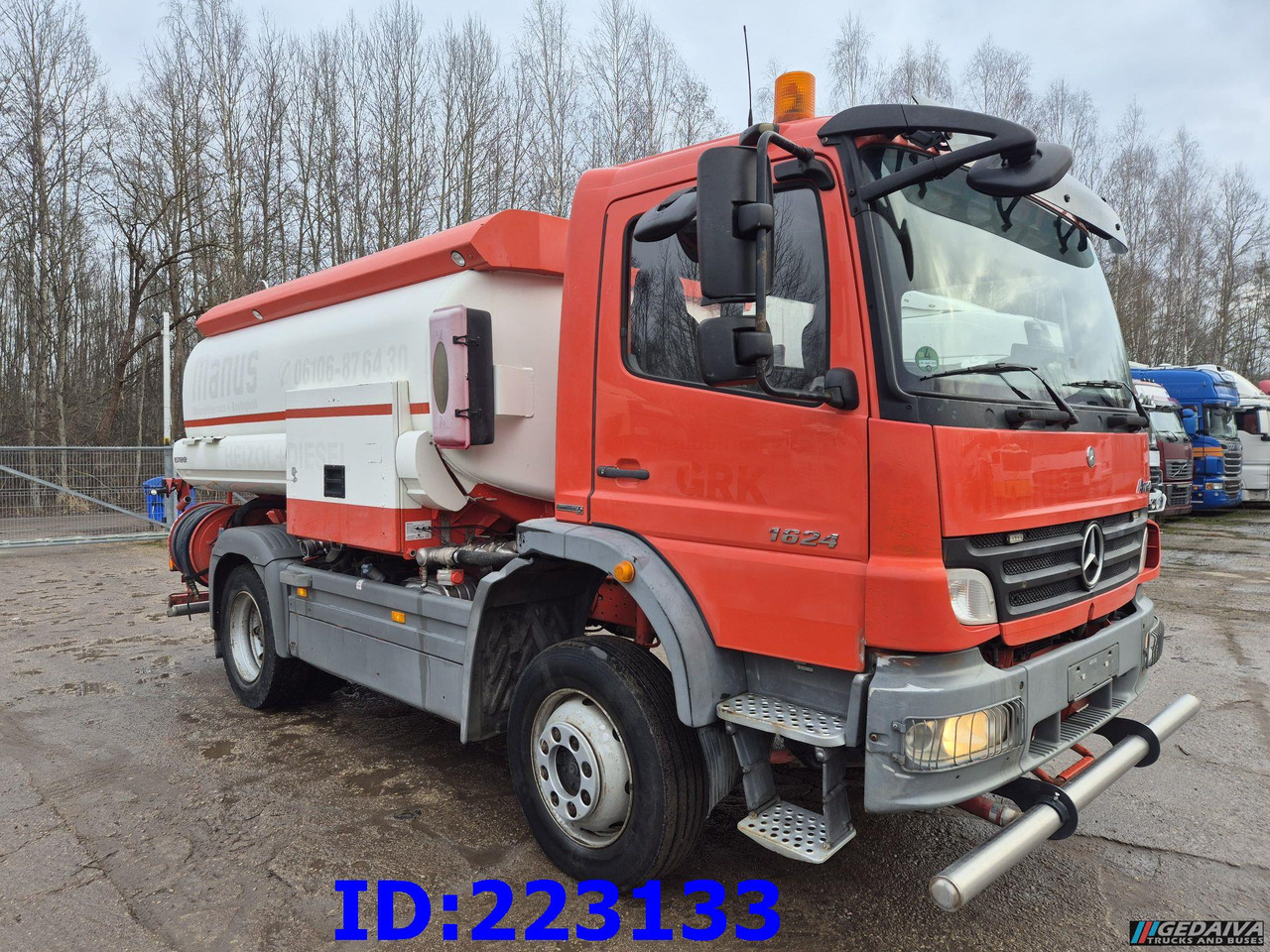 MERCEDES-BENZ Atego 1624 - 4X4 - Water tank - Euro5 - Tankwagen: das Bild 4 MERCEDES-BENZ Atego 1624 - 4X4 - Water tank - Euro5 - Tankwagen: das Bild 4