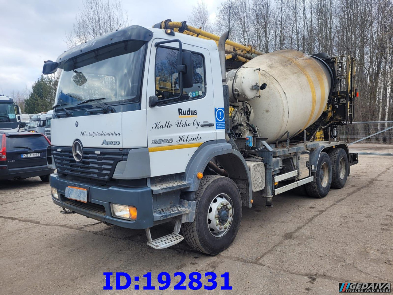 MERCEDES-BENZ Atego 2628 6x4 Schwing 17m 9m3 - Betonpumpe: das Bild 4 MERCEDES-BENZ Atego 2628 6x4 Schwing 17m 9m3 - Betonpumpe: das Bild 4