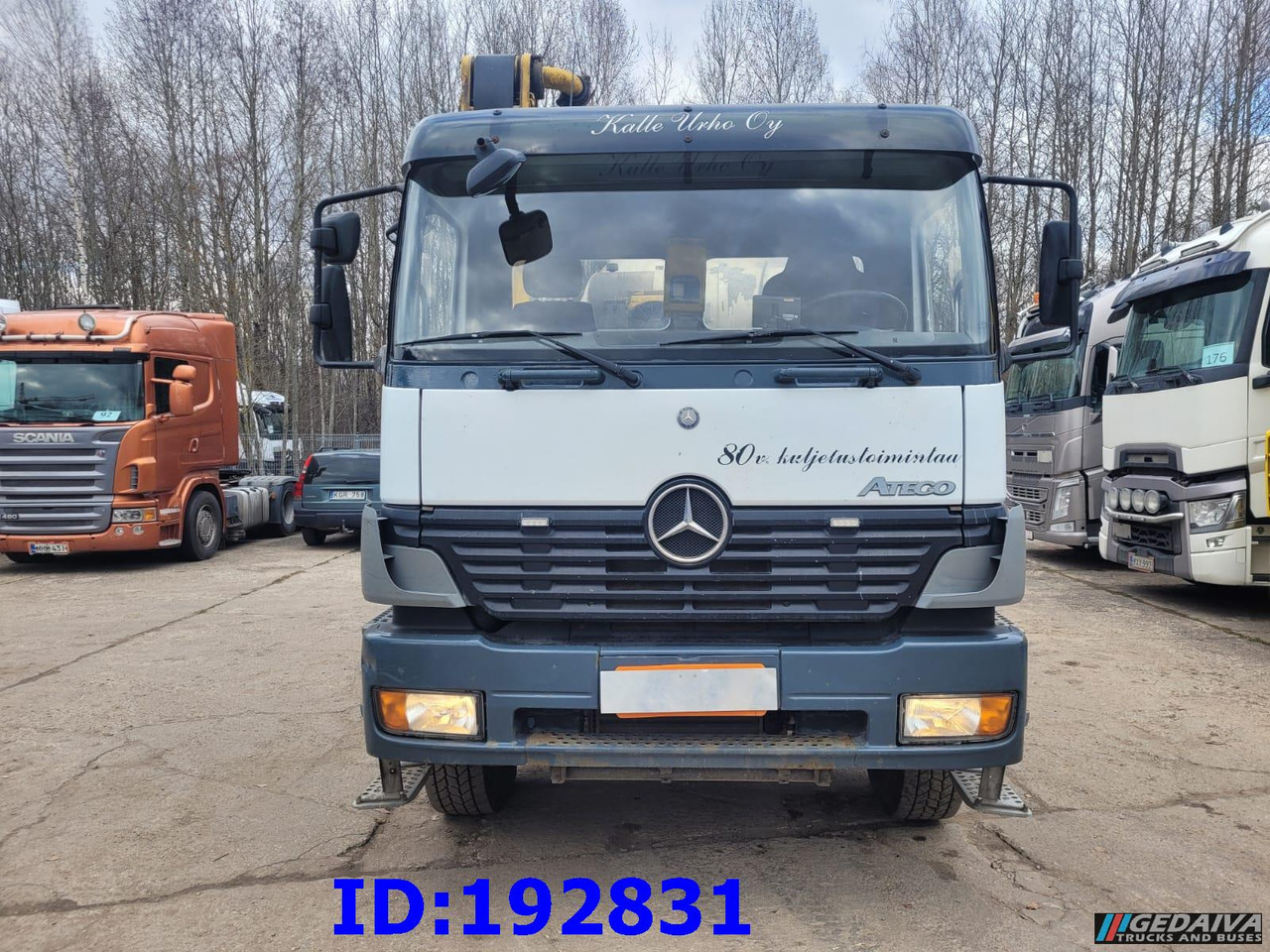 MERCEDES-BENZ Atego 2628 6x4 Schwing 17m 9m3 - Betonpumpe: das Bild 2 MERCEDES-BENZ Atego 2628 6x4 Schwing 17m 9m3 - Betonpumpe: das Bild 2